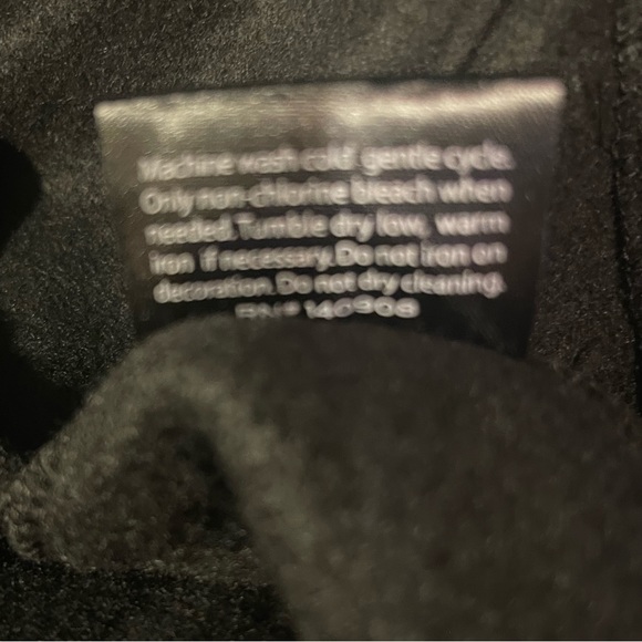 ** ESPRIT Vintage Black and White Wool Coat - Picture 10 of 11